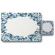 image 2 of Winter Blue Flowers (Placemat & Coaster Set)