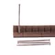 image 4 of Mower Edge Garden Border Edging Lawnmower Friendly 1.2m - Brown - Pack of 12 | Brown | Brown