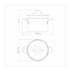 image 4 of Tramontina Stainless Steel 2 Pcs. Steamer Set