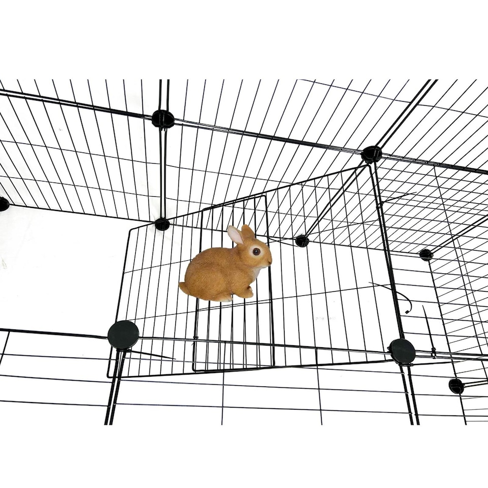 image 1 of Gr8 Home Large Cat Cage Playpen Enclosure Pet Rabbit Ferret Kennel Metal Wire Crate Box