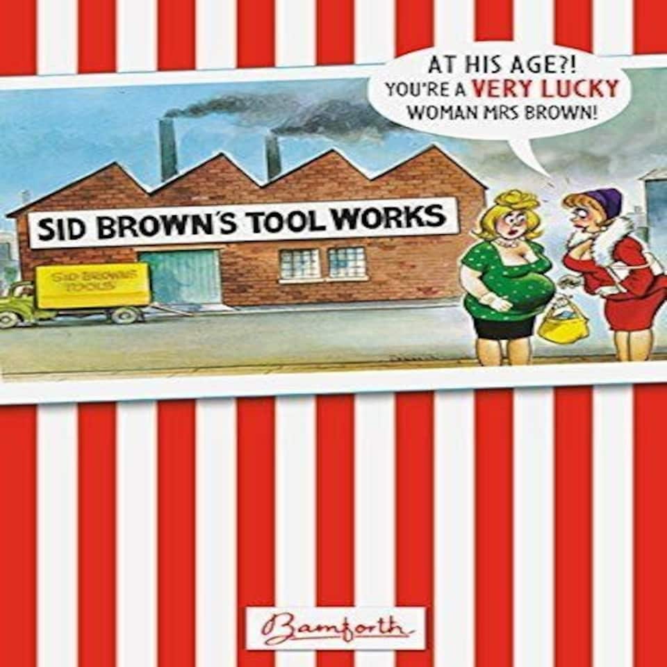 image 1 of Sid Browns Humour Blank Inside Greeting Card