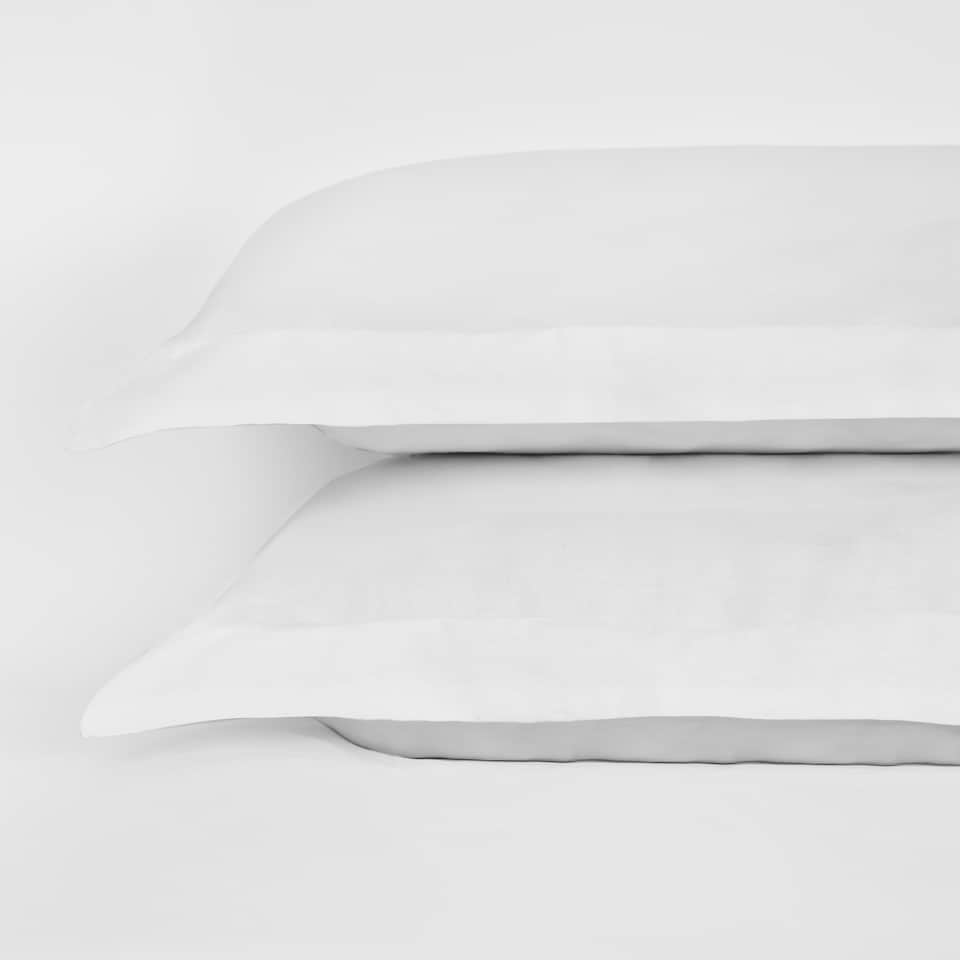 image 1 of OHS Hotel Quality Pure Cotton Pillowcase Soft Modern Bedding