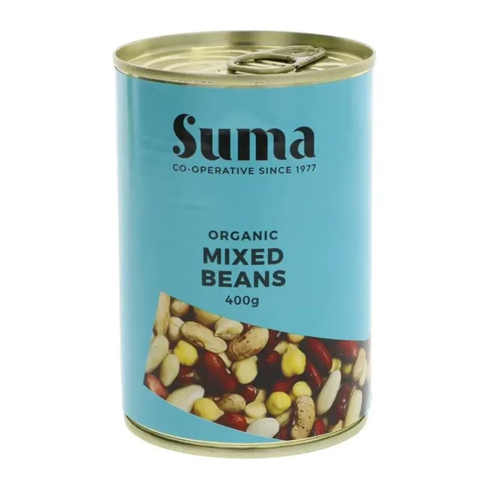 Organic Mixed Beans 400g (Suma)