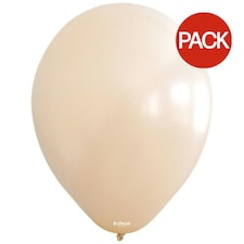 Kalisan Latex Standard Balloons (Pack of 100) - Blush - One Size