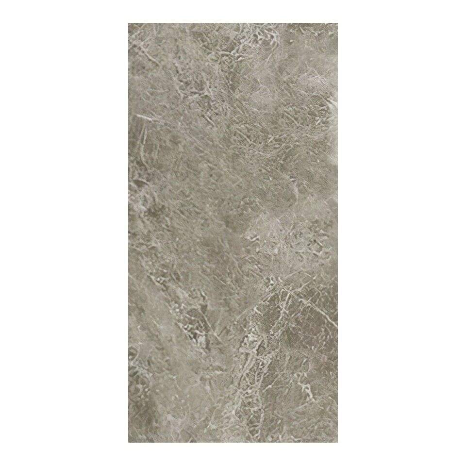 image 1 of Living and Home 10 Pcs Peel and Stick Marble Wall Tile, Dark Grey