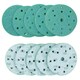 image 6 of 150mm Self Adhesive Hook + Loop Ceramic Abrasive Sanding Discs 60 Grit 500pc