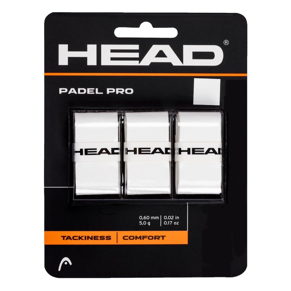 image 1 of Head Padel Pro Overgip (White)