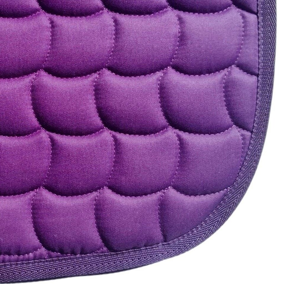 image 1 of Gallop Equestrian Quilted GP Pad Pink | Size: Small Pony
Colour: Fushia