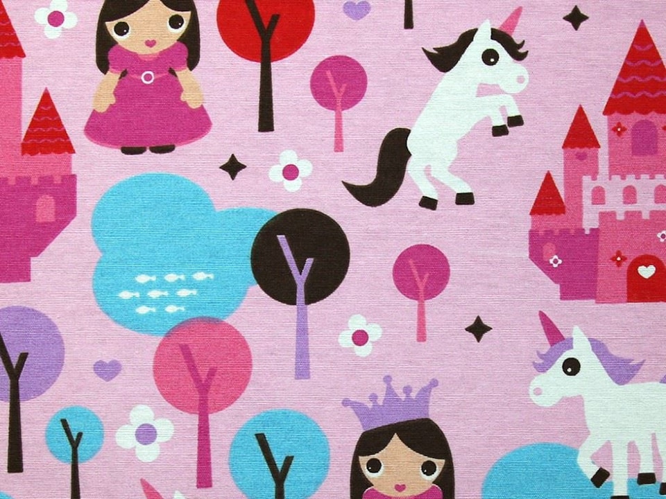 Pink Cotton Canvas Fabric for Bag Making, Dressmaking, Upholstery, 140cm / 55" Wide - per metre
