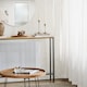 image 7 of SoBuy Industrial Console Table, Light Oak & Black, 47.2 x 7.9 x 31.9 in, 5.9 kg - FSB19-L-E