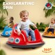 image 3 of AIYAPLAY Angry Bird Licensed Bumper Car for Kids w/ Joysticks, Red
