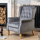 image 3 of Annapoli Recliner Armchair - Grey