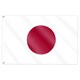 image 2 of Japan Flag 5x3ft With Eyelets Multi