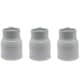 image 1 of Sienna Kitchen Storage Tea Coffee Sugar Canisters Tin Jar Set Of 3 Container Lid