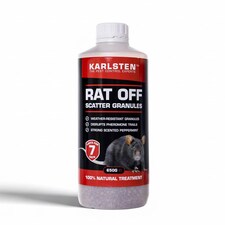 Karlsten Rat Off Mice & Rodent Barrier Granules - Peppermint Scented Pellets - Natural Aroma for Fresh, Clean Spaces - 650g