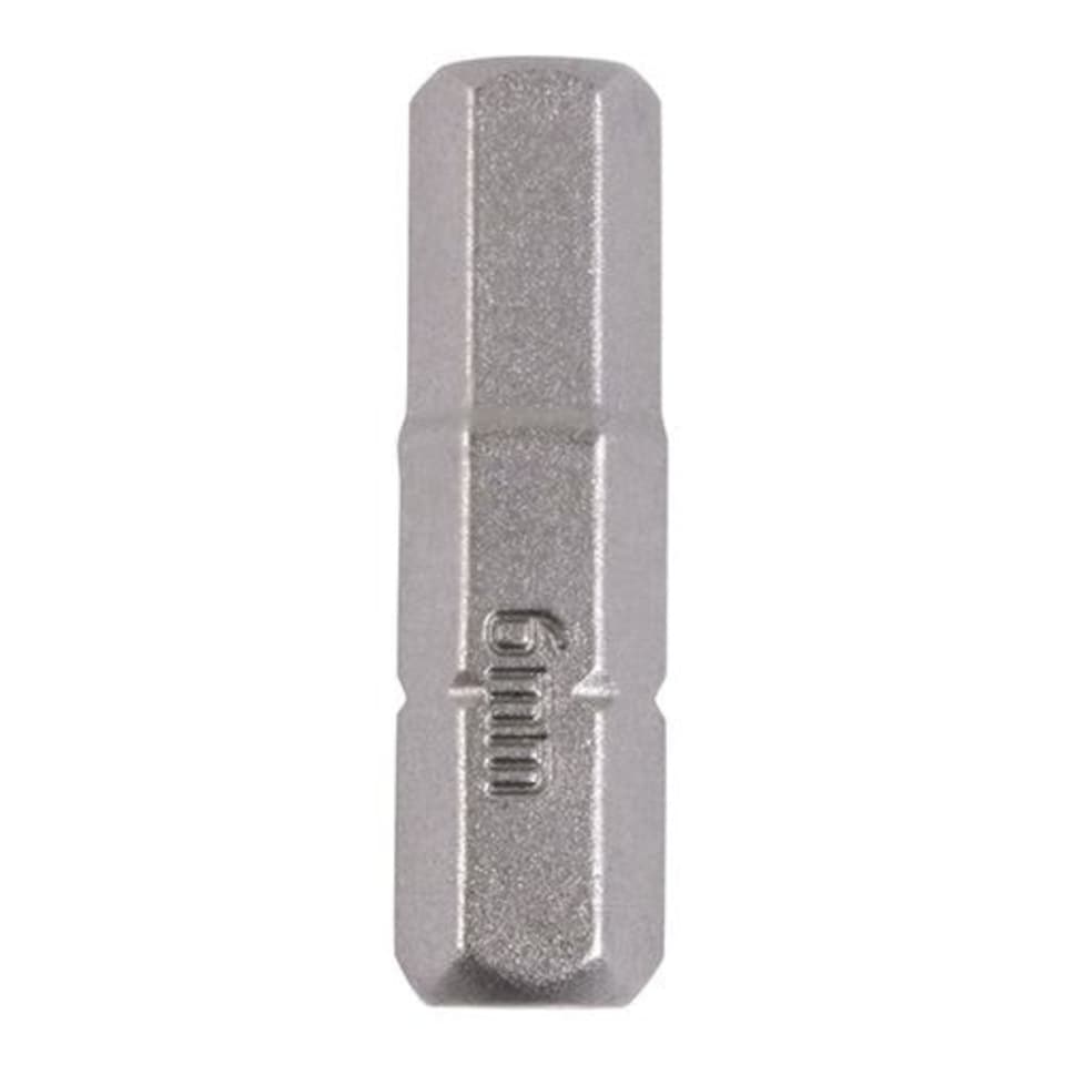 Timco - S2 Driver Bits - HX (Size 6.0 x 25 - 2 Pieces)