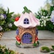 image 2 of Pixie Roof Fairy House Solar Garden Ornament