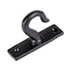 image 2 of Hammer & Tongs Hanging Hook - W20mm x H70mm - Black