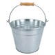 image 4 of 5L Galvanised Steel Metal Bucket Pail Water Coal Greenhouse Garden Plants 2PK