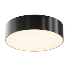 Zon Ip 22cm Outdoor Surface Mounted Downlight Black 3000K 2200lm IP65