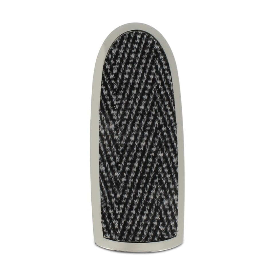 image 1 of Guerlain Rouge The Double Mirror Lipstick Case French Chevron N/A
