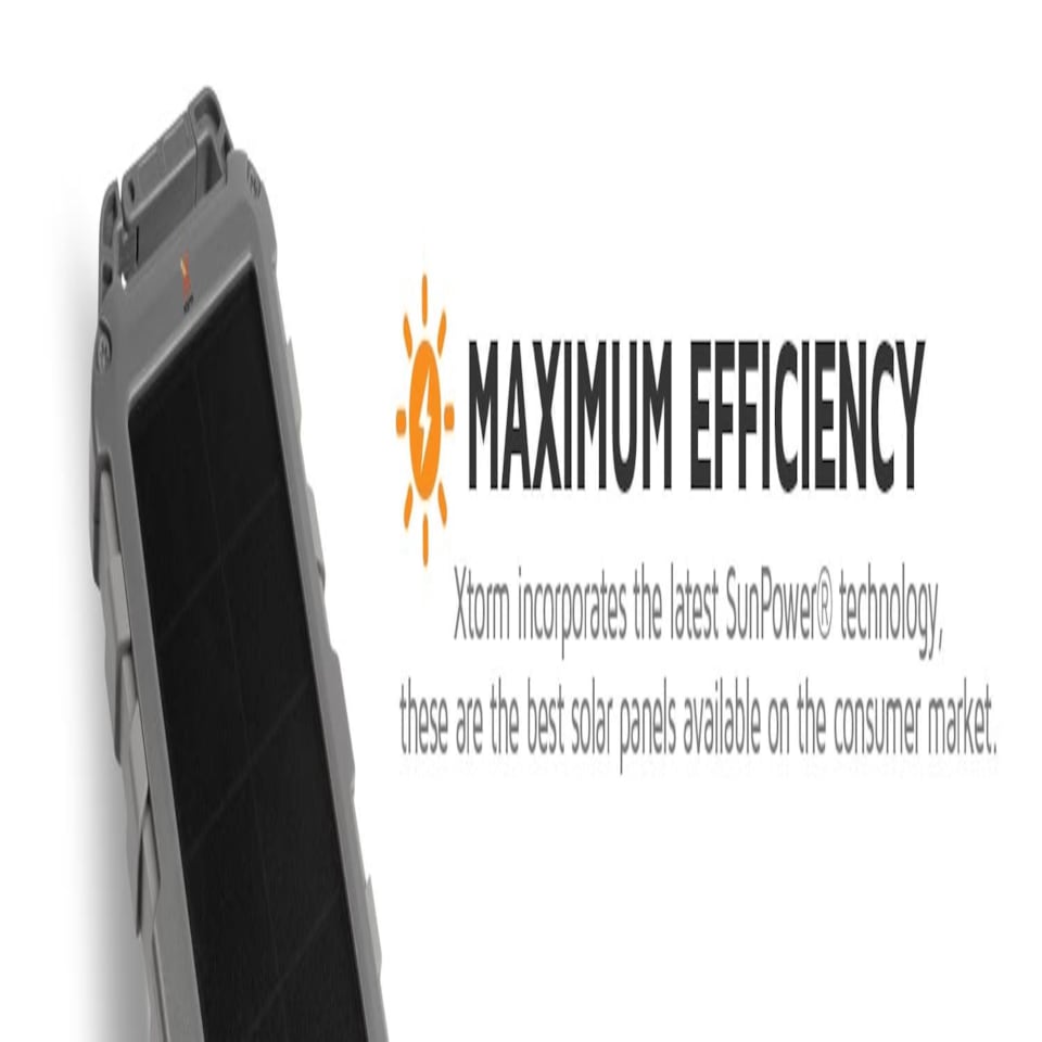 image 1 of Xtorm 20W Fuel Series Solar Charger 10.000 Grey Dark Grey