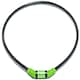 image 4 of Sport Direct 8mm x 76cm Steel Cable Bike Combination Lock (Unique Code) Black