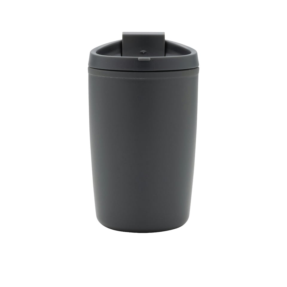 image 1 of XD Collection Flip Top Polypropylene Recycled 300ml Tumbler - Grey - One Size