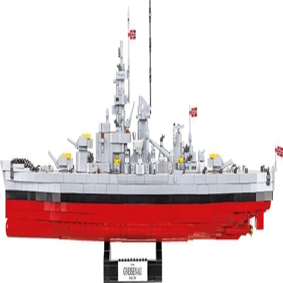 image 1 of Battleship Gneisenau brick model - COBI 4835 - 2417 bricks