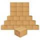 image 1 of 100 x 8 x 6 x 4" (203x152x102mm) Strong Secure Single Wall Cardboard Boxes Ideal For House Moving, Packing & Shipping Items Brown