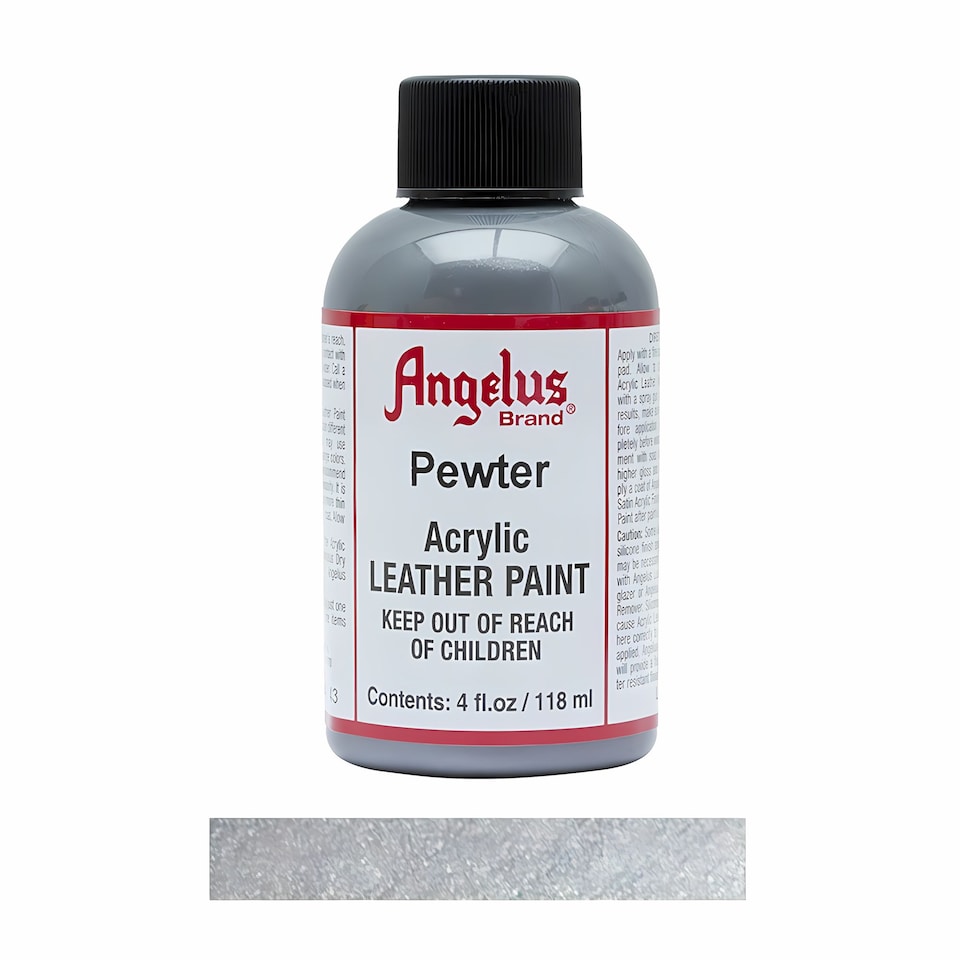 image 1 of Angelus Metallic Leather Paint for Sneaker Customs and Shoes 4oz