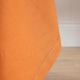 image 4 of Homescapes Burnt Orange Cotton Square Tablecloth - 137 x 137 cm Orange