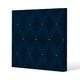 image 1 of Diagonal dot stripes (Canvas Print) 127 x 127 x 4cm