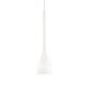image 1 of Flut 1 Light Large Ceiling Pendant White, E27
