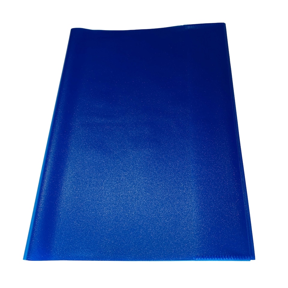 image 1 of Pack of 10 A4 Frosted Blue Exercise Book Covers