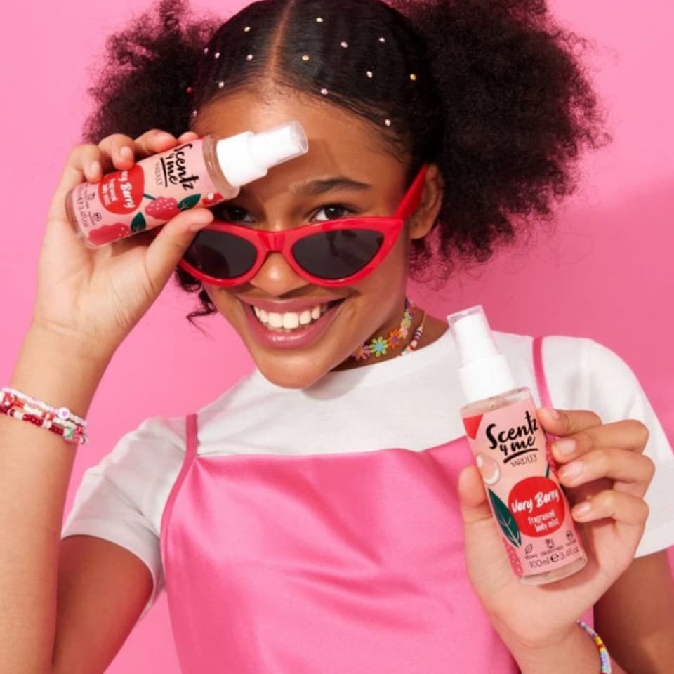 image 1 of Yardley Scentz 4 Me Very Berry Fragranced Body Mist 100ml Spray