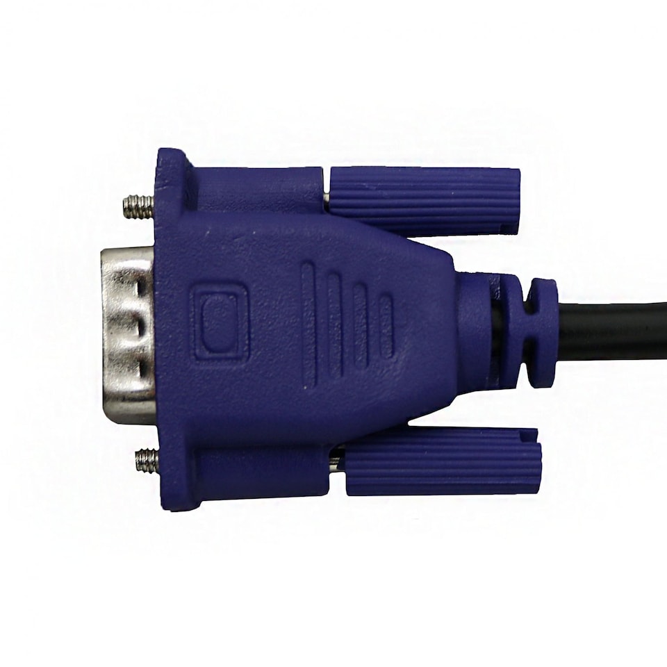 image 1 of 1.5m VGA 15pin Male to Male PC Monitor TV Projector Cable Lead