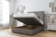 image 2 of Sloomy Harrington Pewter Dumfries Ottoman Bed With Mattress With 26" Strutted Headboard 5' King