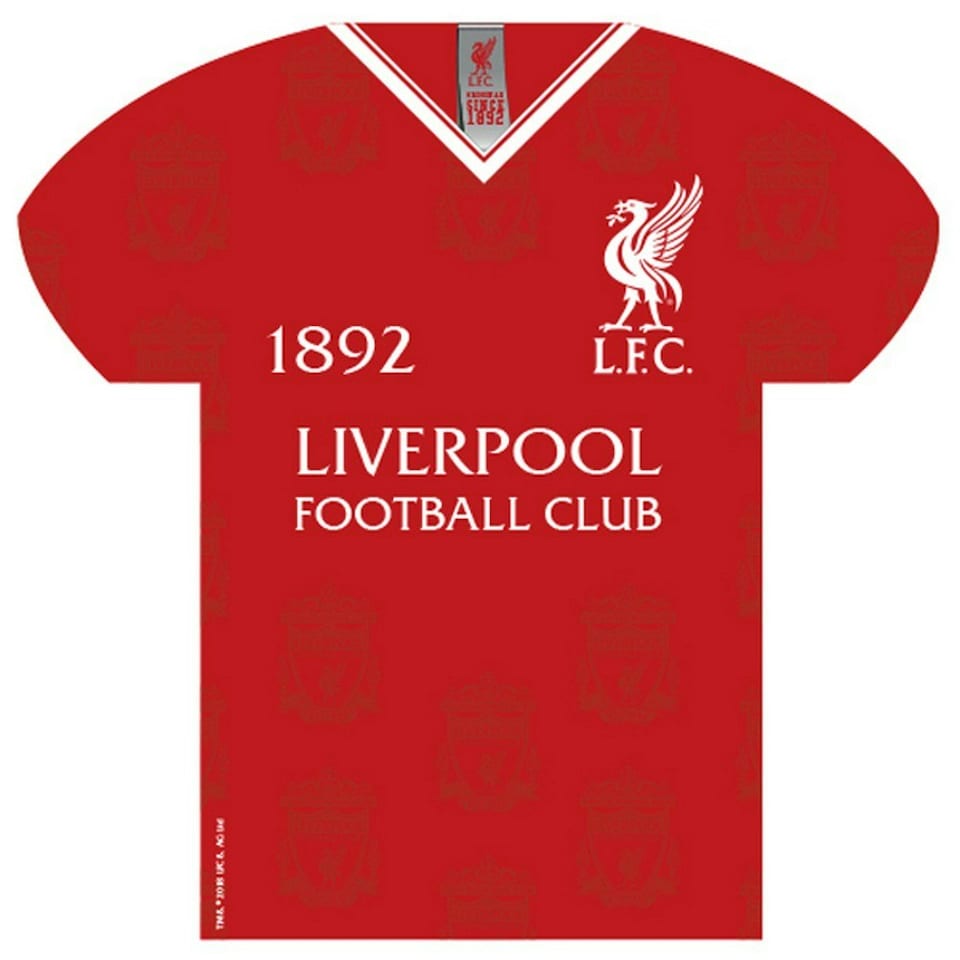 Liverpool FC Shirt Shaped Sign - Red - One Size