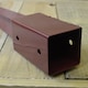 image 3 of 75mm x 75mm (3"x 3") Metal Garden Fence Post Holder & Spike