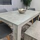 image 3 of Dining Table Set with 4 Chairs Dining Room and Kitchen table set of 4, and Bench Brown