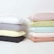 image 6 of Homescapes Grey Egyptian Cotton Satin Stripe Housewife Pillowcase - King Size Grey