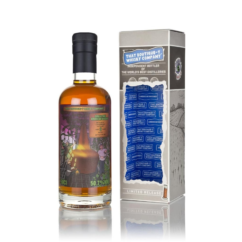 image 1 of Copperworks 3 Year Old (That Boutique-y Whisky Company)