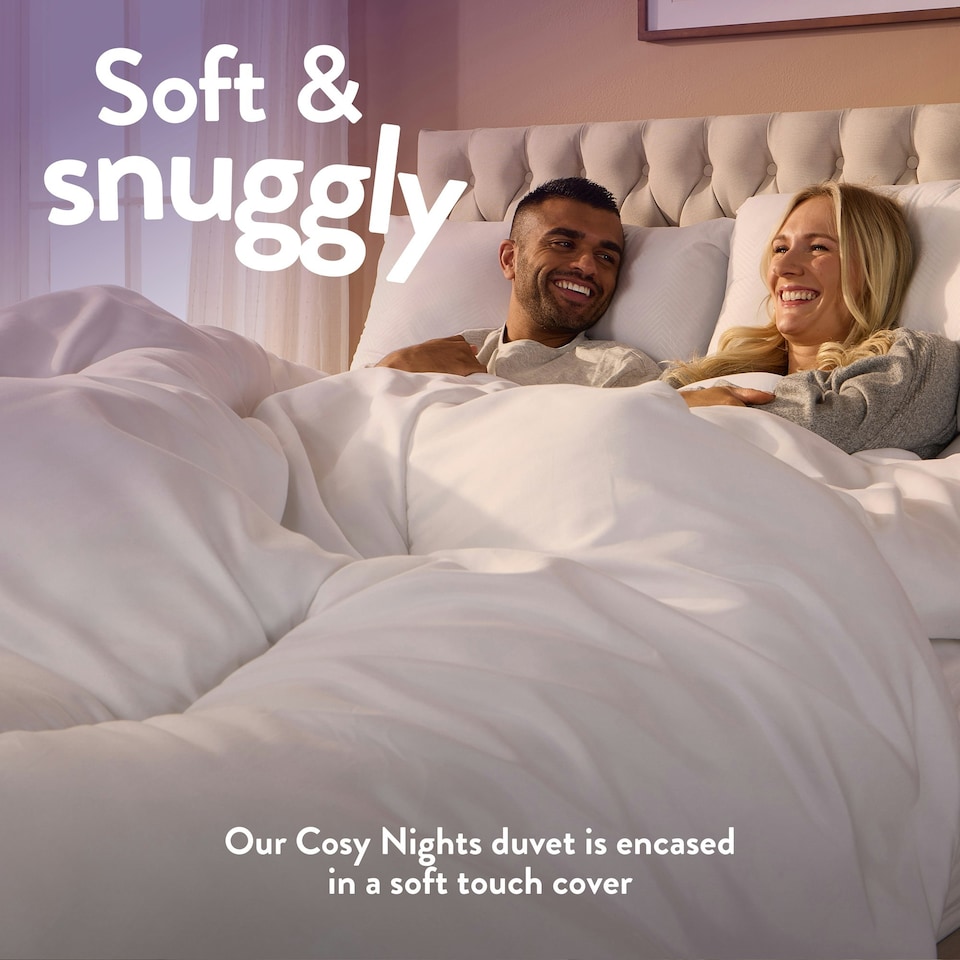 image 1 of Slumberdown Cosy Nights Duvet, 15 Tog All Seasons, Single