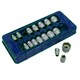 image 1 of 3/8" drive sockets metric shallow 8mm - 24mm 17pc set Satin Finish AT299