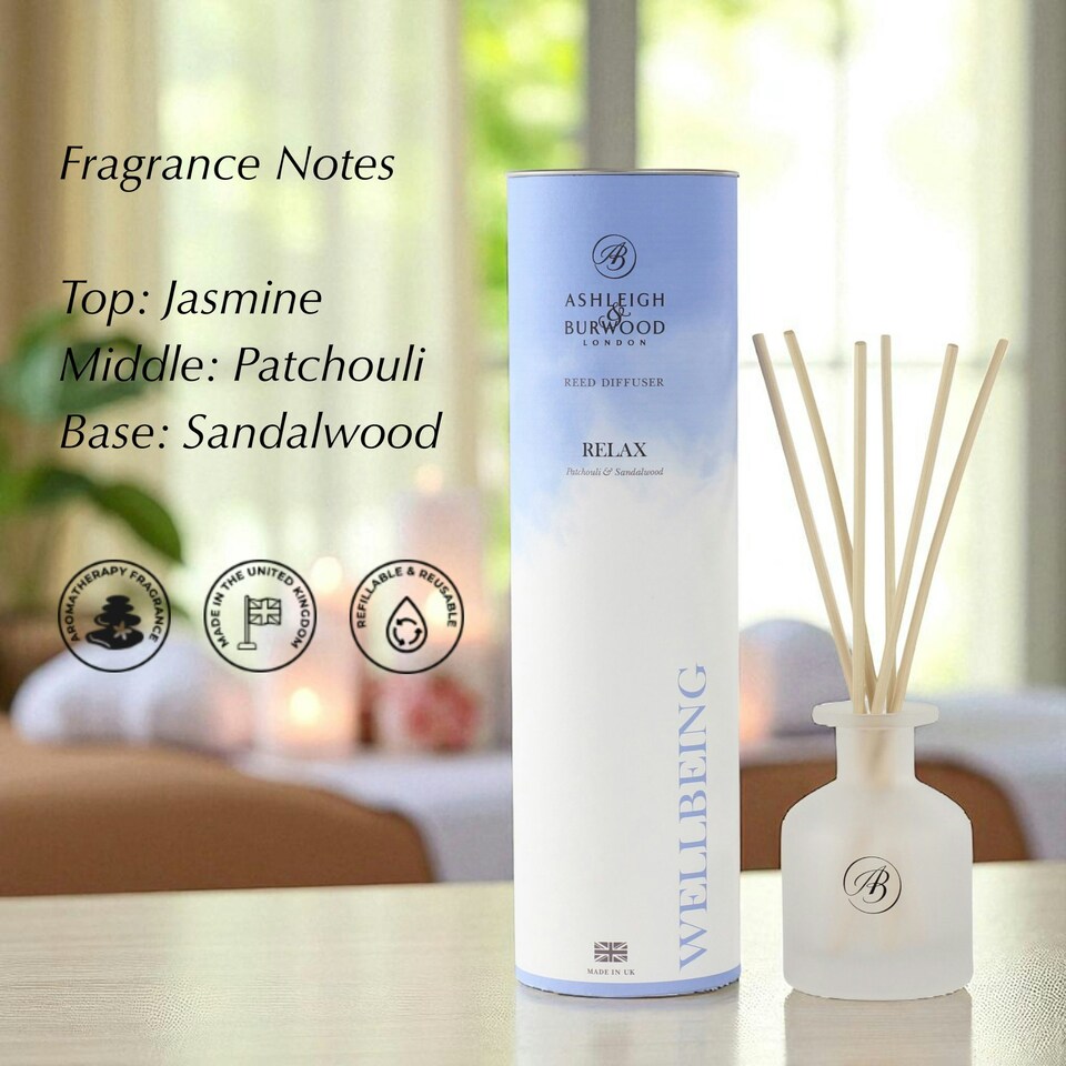 image 1 of Ashleigh & Burwood Relax Reed Diffuser 120ml