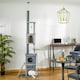 image 6 of PawHut Floor To Ceiling Cat Tree, 255cm Adjustable Height, Grey