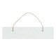 image 2 of Something Different Beach House Door Sign - White/Light Blue - 30cm x 7cm x 0.8cm