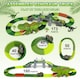 image 5 of Dinosaur Track Playset – Flexible Racing Track with Dinosaur Tunnel & Figures for Kids