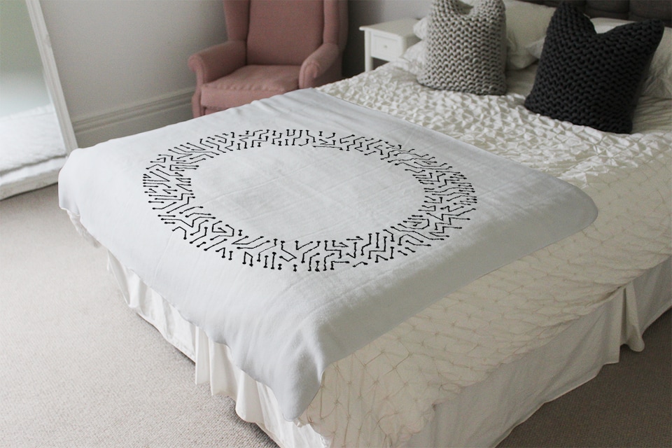 image 1 of Abstract Technology Blanket | Multi